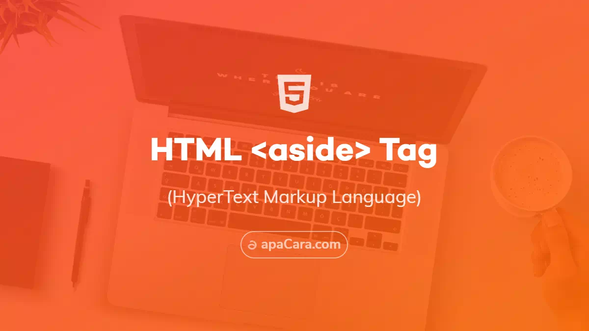 HTML aside tag | belajar <aside> element
